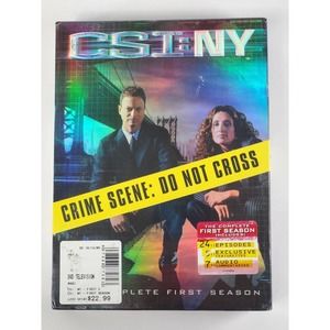 CSI: New York - The Complete First Season DVD 2005 7-Disc Set New Sealed